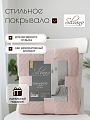 Покрывало 2-спальное, 180х200 см, 100% полиэстер, стеганое, Silvano, Ультрасоник Греция, розовое - фото 5