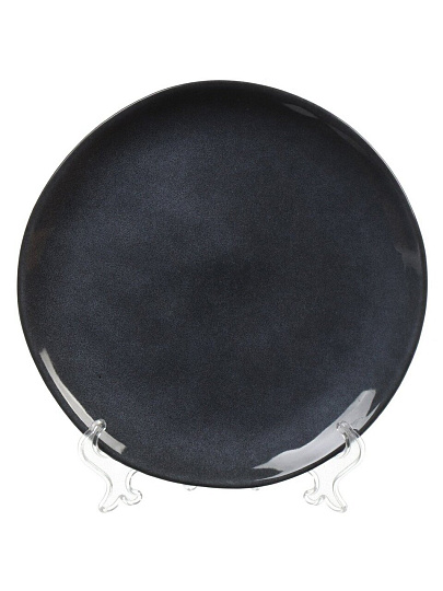 Сервиз столовый керамика, 16 предметов, на 4 персоны, Jewel, Графит, ПС0039-65