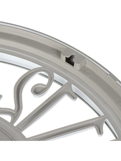 Часы настенные, кварцевые, 40 см, круглые, пластик, Y6-10674