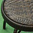 Мебель садовая Кения, стол, 60х60х58 см, 2 кресла, T2023-3291 - фото 2