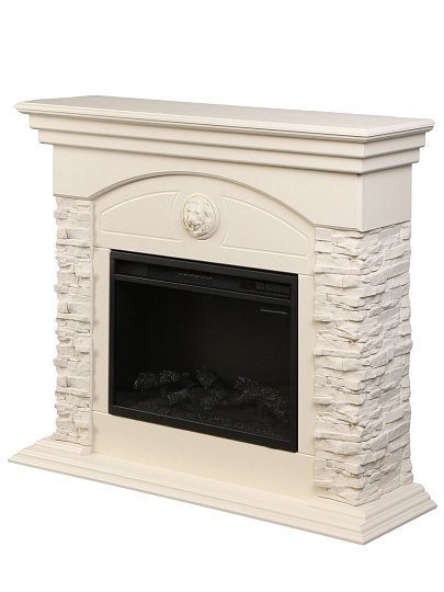 Электрокамин RealFlame, Lion, айвори, Magic 24, эксклюзив