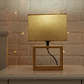 Светильник настольный E27, 40 Вт, светло-серый, Uniel, UML-B401 LIGHT GREY/WOOD, UL-00010956 - фото 8