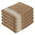 Полотенце банное 70х140 см, 420 г/м2, Гладь, Silvano, капучино, Турция