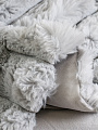 Покрывало евро, 240х260см, 100%пэ, верх ткань 460гр, вниз ткань 200гр, Silvano, Кролик, сер - фото 6