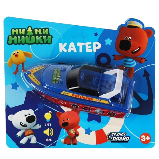 Катер игрушечный Технодрайв, Лабиринт Ми-ми-Мишки, 24.5х18.5х9 см, пластик, 2001B073-R2