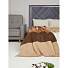Плед 1.5-спальный, 150х200 см, 60% хлопок, 40% акрил, Karteks, Soft Komfort PS167, бежево-коричневый, 104/150.167 - фото 8