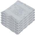 Полотенце банное 70х140 см, 100% хлопок, 550 г/м2, жаккард, Isabel Soft, Arya, серое, Турция, TR1002488