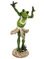 Фигурка декоративная полистоун, Танцующая лягушка, 24.5 см, Y4-9101 - фото 6
