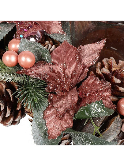 Подсвечник 1 свеча, 24 см, для свечи до 8.5 см, SYSGZSA-4623084