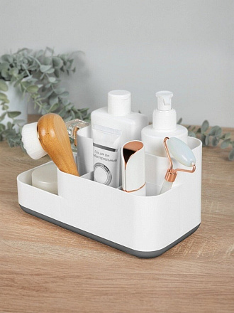 Органайзер универсальный, Scandi, пластик, 23х11.8х11.3 см, серый, Бытпласт, 434299811