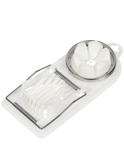 Яйцерезка навеска, Y4-8004, белая, пластик