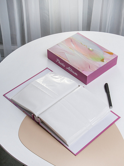 Фотоальбом 100 фото, 10х15 см, асс, Перья, Y4-11095