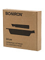 Сковорода чугун, 24 см, Boniron, съемная ручка, с деревянной ручкой, индукция, BС24-02 - фото 7