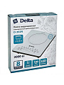 Плита индукционная Delta, D-302N, 2000 Вт, 1 конфорка, стеклокерамика, сенсорная, переключатель сенсорный, 8 программ, белая - фото 4