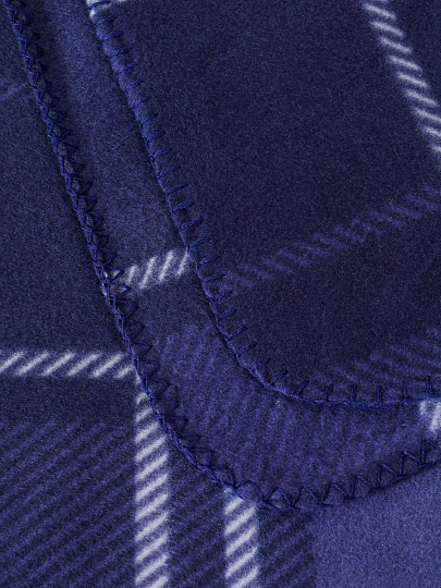 Плед 1.5-сп, 130х170 см, флис, 100%пэ, Silvano, Ночь