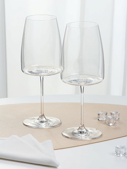 Бокал для вина, 670 мл, хрустальное стекло, 2 шт, Repast@Rona, Lord, 60751