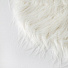 Сидушка на стул меховая Доляна «Пушинка» цв.белый d 30 cm,100% п/э, 4386262 - фото 3
