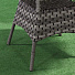 Мебель садовая Green Days, Кристи, серая, стол, 80х80х73 см, 4 кресла, 150 кг, RSCTL033 - фото 4