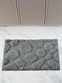 Коврик для ванной, 0.5х0.8 м, микрофибра, камень, серый, Silvano, Лиона - фото 2