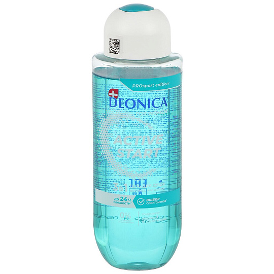 Гель для душа Deonica, Active Sport, 400 мл, для женщин
