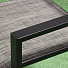 Мебель садовая Green Days, Элиза, черная, стол, 150х90х70 см, 4 стула, 120 кг, YTCT017-1 - фото 7