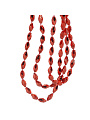 Бусы новогодние 270 см, красные, Капли, Y4-9453 - фото 2