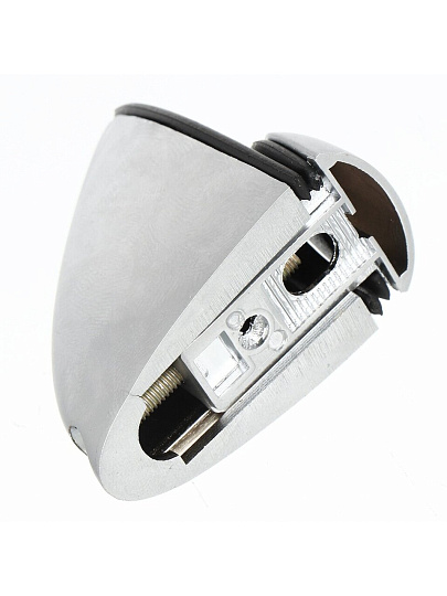 Полкодержатель средний, матовый хром, Пеликан, 116720