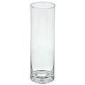 Ваза стекло, настольная, 25х8 см, Evis, Цилиндр, 2930