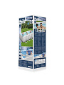 Бассейн каркасный Bestway, 488х244х122 см, Power Steel Rectangular, 56670BW, фильтр-насос, лестница, тент, 11532 л, поплавок-дозатор - фото 11