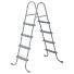 Бассейн каркасный Bestway, 488х244х122 см, Power Steel Rectangular, 56996BW, фильтр-насос, лестница, тент, 11532 л - фото 8