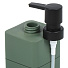 Дозатор для жидкого мыла, бамбук, пластик, 7х14х19.8 см, зеленый, RE1259BA-LD - фото 3