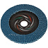 Круг лепестковый торцевой КЛТ2 для УШМ, LugaAbrasiv, диаметр 150 мм, посадочный диаметр 22 мм, зерн ZK40, шлифовальный - фото 3