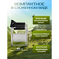 Кресло складное 48х57х80 см, черное, ткань, со столиком, 100 кг, YTDC006 - фото 9