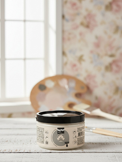 Краска водно-дисперсионная, Aura, акриловая, интерьерная, моющаяся, влагостойкая, матовая, роза чайная, 0.4 кг