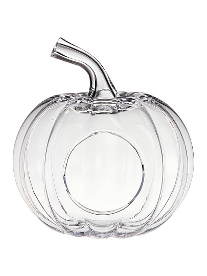 Ваза стекло, настольная, 23х24 см, Alegre Glass, Тыква, 337-030
