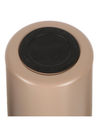 Термобутылка нержавеющая сталь, 0.6 л, бежевая, Y4-9308