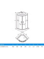 Душевая кабина 90х90х215 см, Mirwell, MR3509P-C3-RUS - фото 3