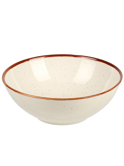 Салатник фарфор, 19 см, Теплый песок, Daniks, 15СЛ19006