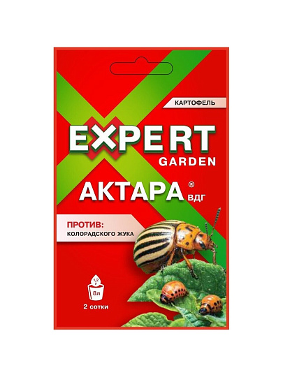 Инсектицид Актара, от колорадского жука, порошок, 1.2 г, Expert Garden