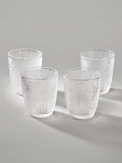 Стакан для виски 300 мл, стекло, 4 шт, Lefard, Tempo, 355-377