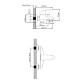 Смеситель для ванны CRONWIL CP036-30 - фото 4