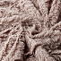 Плед евро, 220х240 см, искусственный мех, 100% полиэстер, Silvano, мокко - фото 6