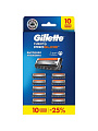 Сменные кассеты для бритв Gillette, Fusion, ProGlide, для мужчин, 10 шт, 0050016380