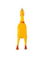 Игрушка-пищалка для животных Рыжий кот, Курица, 15 см