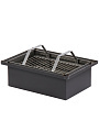 Коптильня 2 яруса, 55х38.5х38.5 см, сталь, 1.5 мм, с гидрозатвором, Grillux, Smoky Lux, ВЗР2265-1 - фото 6