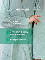 Халат унисекс, махровый, 100% хлопок, мятный, S, 46-48, Silvano - фото 5