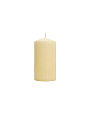 Свеча декоративная, 10х5 см, колонна, Bartek Candles, Бежевая