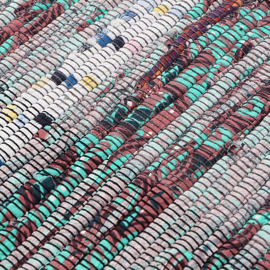 Коврик 0.6х1.4 м, Blabar, Tratti, прямоугольный, цветной, хлопковый, тканый, 92025