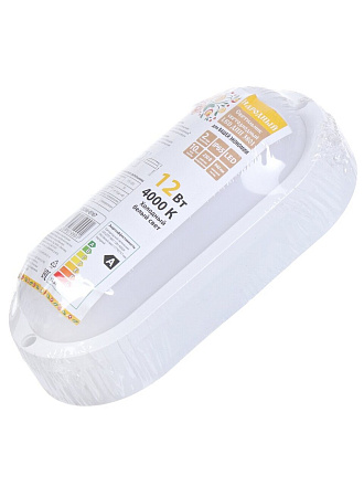 Светильник светодиодный, TDM Electric, ДПП 3801 Народный, 12 Вт, 4000 К, 940 Лм, IP65, 17.7х8.5х5.7 см, белый, SQ0366-0167