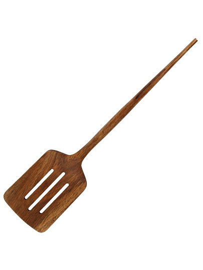 Лопатка кулинарная акация, 34.5х8 см, Daniks, UT66134A